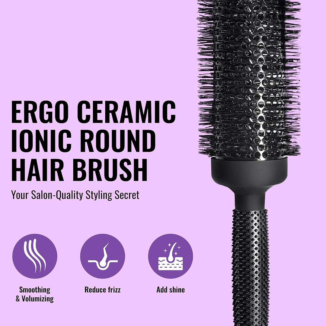 Full Case ER53 Ionic Ceramic Round Brush - Image 5