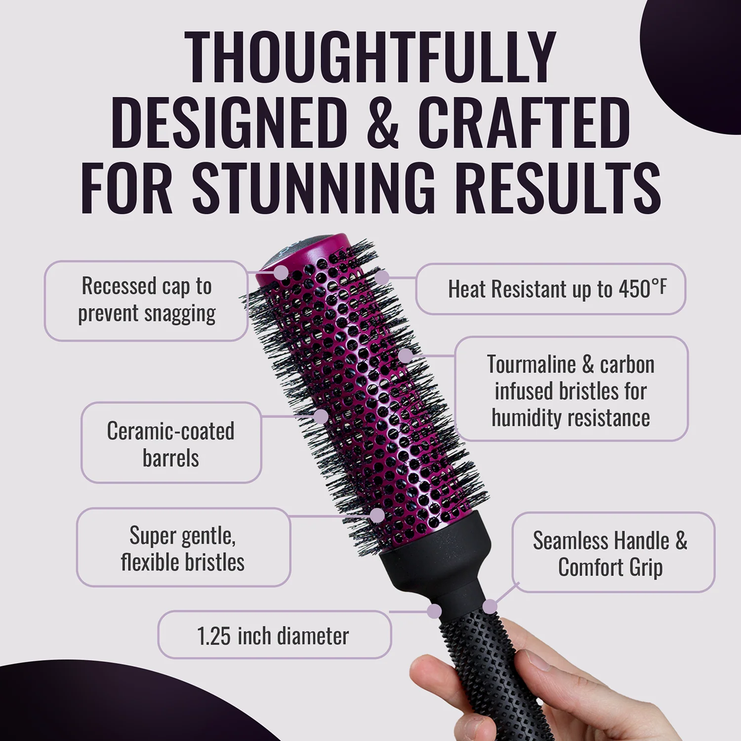 Pro erg33 Super Gentle Round Brush - Image 3