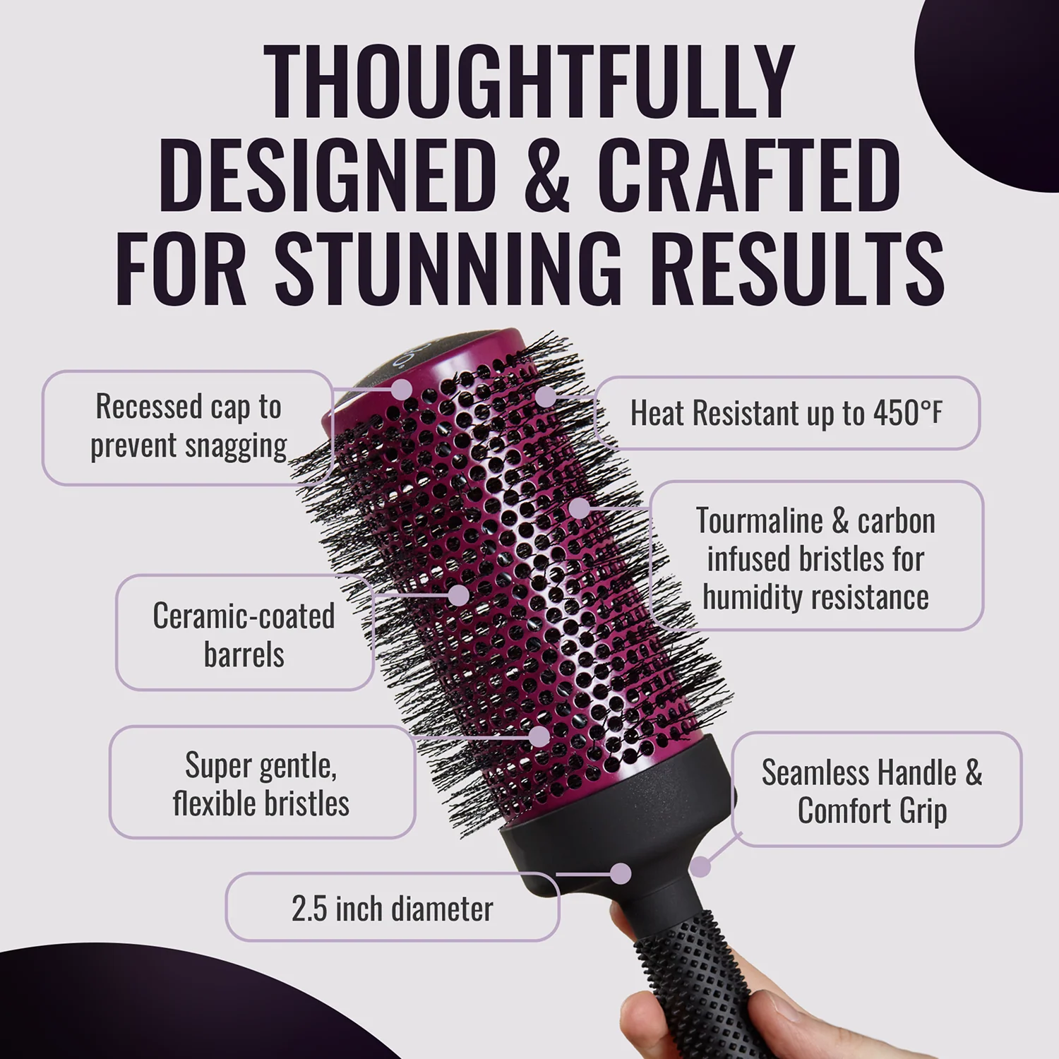 Pro erg65 Super Gentle Round Brush - Image 3